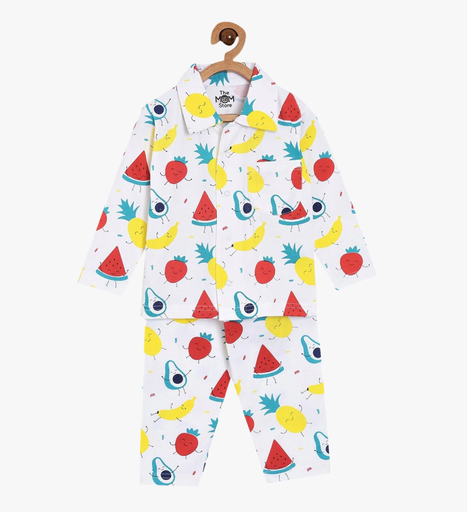 Fruit Printed Night suit